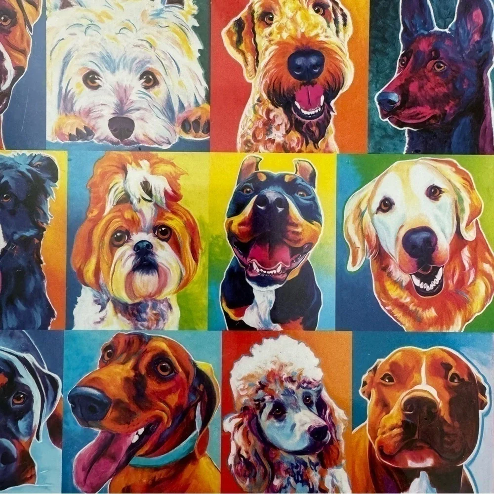 Cra-Z-Art Puzzle Collector 1000 Piece Happy Dawgs Jigsaw Puzzle